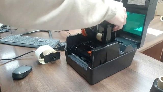Принтер этикеток POScenter TT-100 USE (термотрансферный)