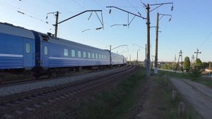 ЭП1М-451/575 с первым рейсом поезда №390 Минск/Брянск - Анапа