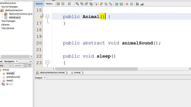 Lecture 10: Abstract Class in Java