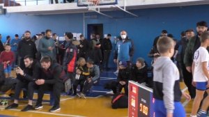 Разминка перед началом соревнований в Ставрополе.