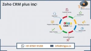 Difference between Zoho CRM and Zoho CRM Plus