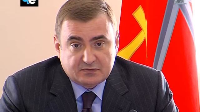 Визит в Новомосковск Алексея Дюмина смотреть онлайн