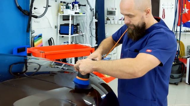 Альтернатива Rupes BigFoot MINI. Эксцентриковая полировальная машинка с алиэкспресс