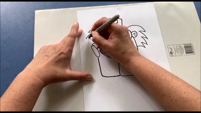 Как нарисовать смешного доктора карандашами | How to draw a funny doctor with pencils смотреть онлайн