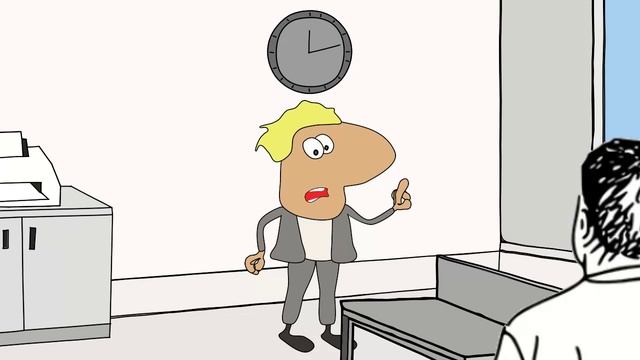 Почему Гоша опоздал на работу. Мультистория.