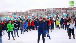Флешмоб праздника "ЕТЕГӘН"(01.03.16)