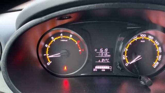 ЛАДА Гранта FL. ! Почему теплая зимой?…Работа печки… смотреть онлайн