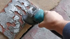 лёгкий способ снять клей-цемент из кафельной плитки