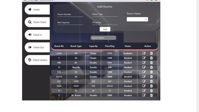JavaFX Hotel Management System - Modern Application Review смотреть онлайн