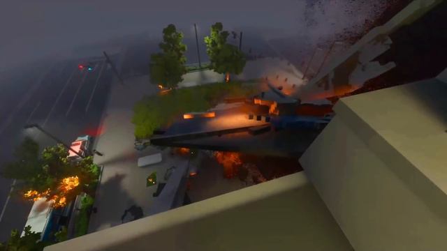 Realistic Office Fire  Teardown