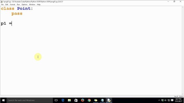 #1 Python Programming - Classes and Objects in Python3