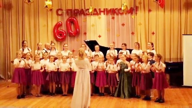 ! POLINA!  01.12.2023 Хор Мажорики, песня "Ехала деревня..." Юбилей музыкальной школы г.Новополоцк
