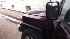 Купили новую машину Toyota FJ Cruiser