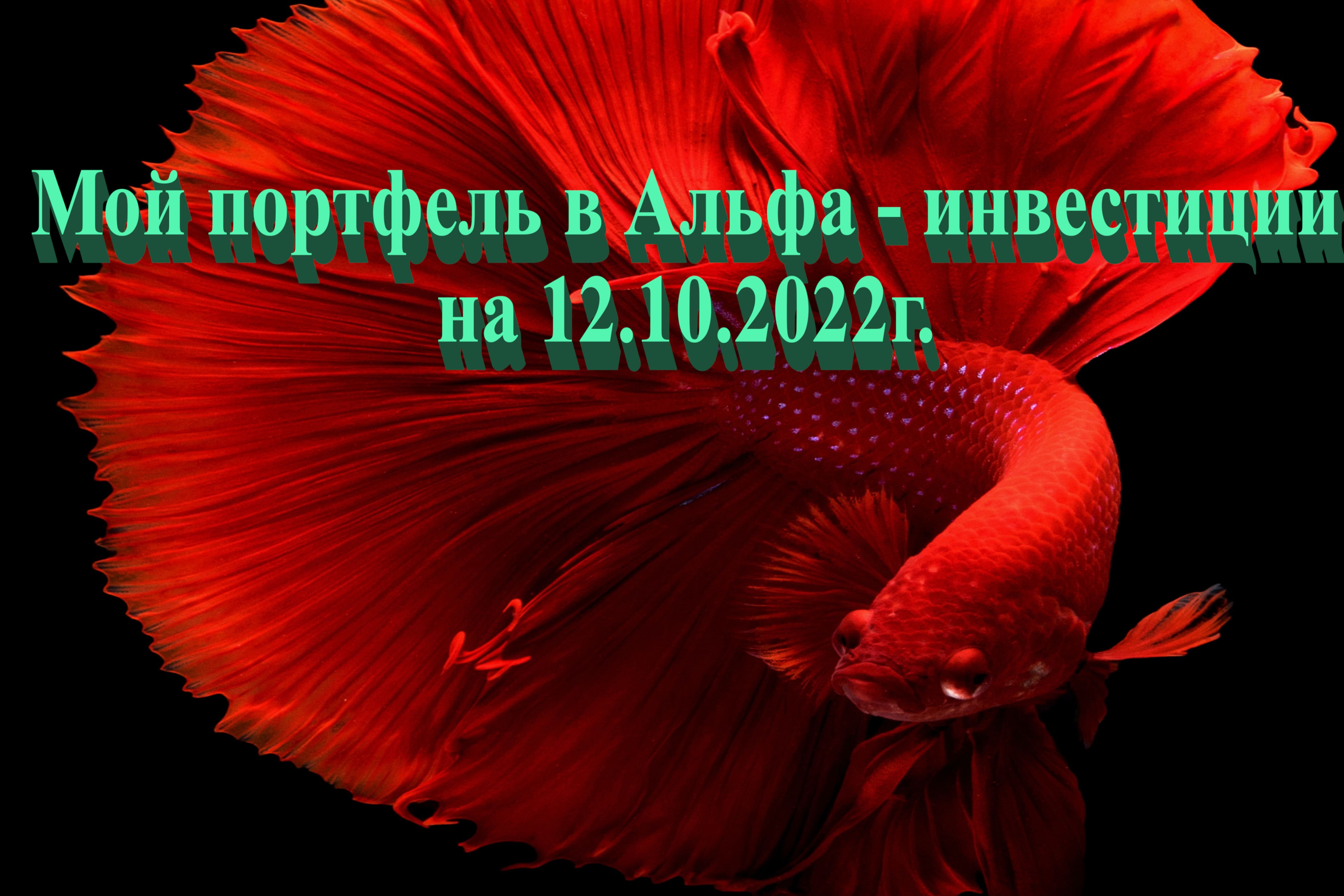 Мой портфель в Альфа - инвестиции на 12.10.2022г. Не является инвестиционной рекомендацией..mp4