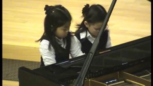 G.Gershwin Prelude No.1 Piano 4 hands　光山ピアノ