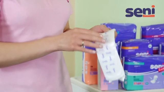 Seni Lady - использование урологических прокладок для женщин смотреть онлайн