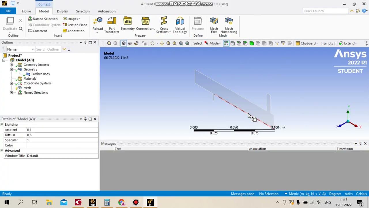 Урок 6. Часть 1. Non-premixed combustion using Ansys Fluent.