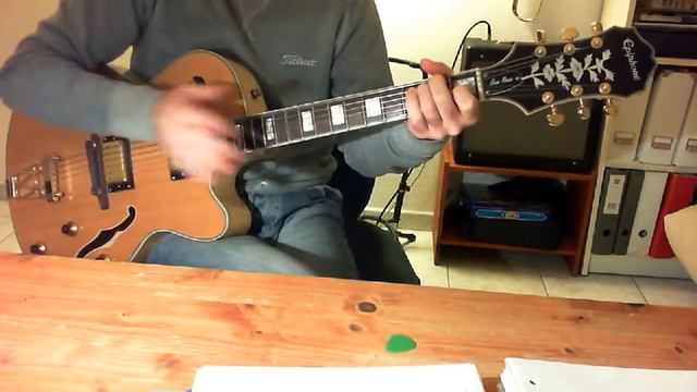 Somewhere over the rainbow - Epiphone Emperor II "Joe Pass" смотреть онлайн
