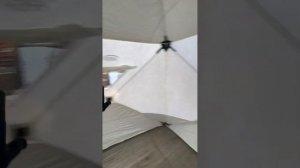 магазин RemixVL: Видео обзор Палатка с дымоходом куб 2036 утепленная 240x240xh210см