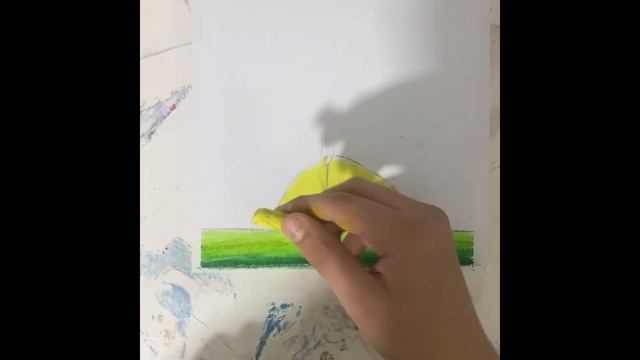 colouring sunset with oil pastels completion смотреть онлайн