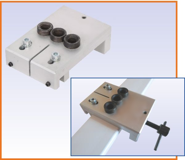 Nisan NIS-16 MOULD шаблон для сверления отверстий под ручки фурнитуры пвх окон