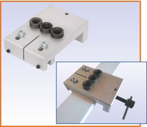 Nisan NIS-16 MOULD шаблон для сверления отверстий под ручки фурнитуры пвх окон