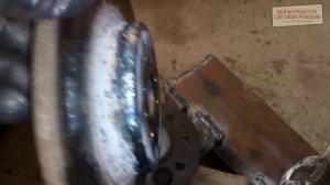 МТ-5. Серия 3. Как сделать кардан на минитрактор (а так же звезду и тормозной диск)