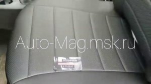 Чехлы на Рено Логан 2 2020 года из экокожи | Фабрика Автопилот | Установка с выездом мастера