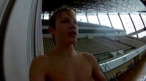 прыжки в воду: прыжок с 10 метров и  сальтухи с 3.