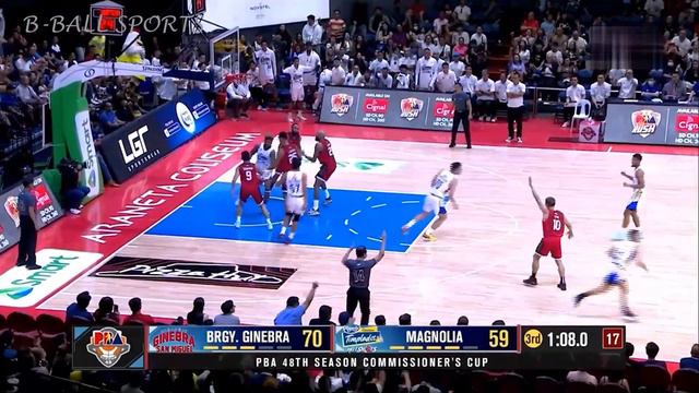 Jio Jalalon Magnolia 2023-2024 PBA Commissioner's Cup Highlights смотреть онлайн