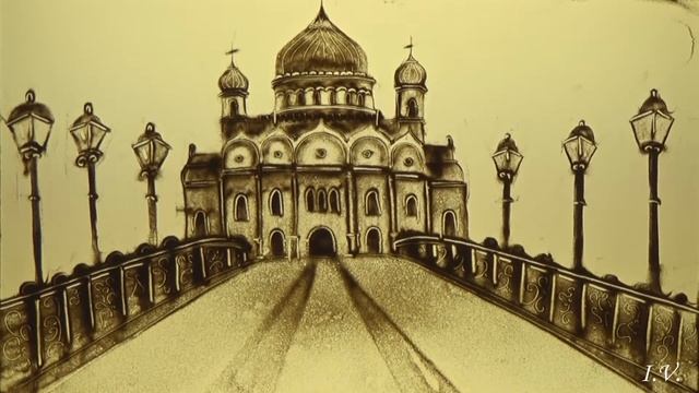 Песочное шоу Москва (песочная анимация, рисование песком) 8 911 028-28-73