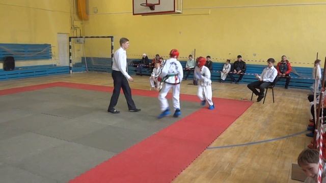 Миша - кубок Н.Тагил тхэквондо итф - 1 бой лайт - 06.03.2016 г. смотреть онлайн