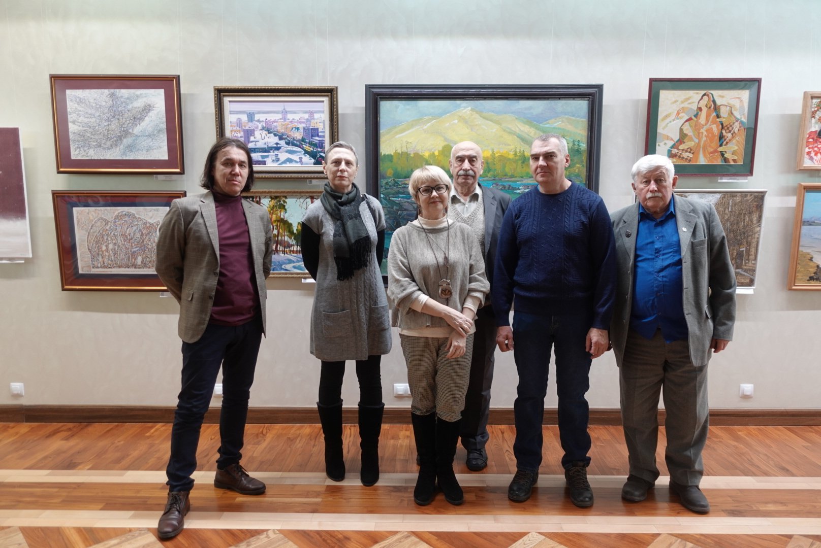20 декабря в Музее истории города Хабаровска открылась Краевая передвижная художественная выставка