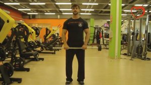 Подъем штанги перед собой