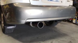 Subaru Outback H6 3.0 - JDM STI Genome BH5 exhaust - direct fitment - Amazing Sound!