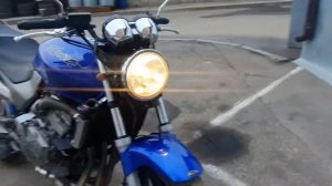 Запуск на холодную Honda cb 600 Hornet 2001