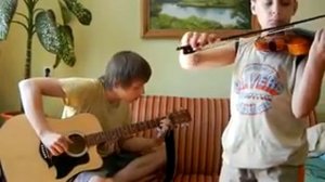 металлика на скрипке и гитаре(metallica for violin and gutar) unforgiven II