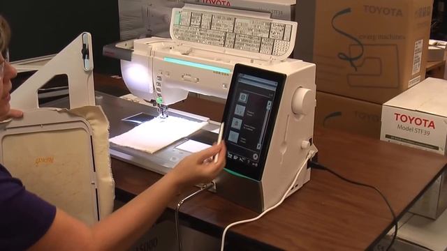 Janome Memory Craft 15000 Embroidery Sewing Machine Has Arrived!! смотреть онлайн