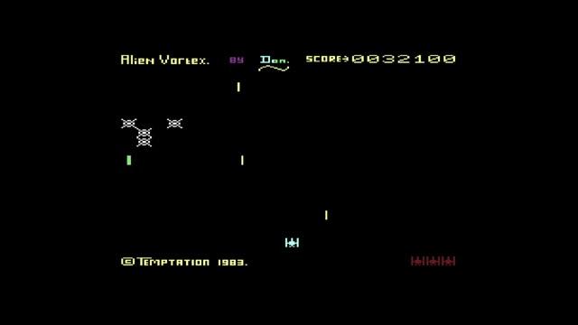 Alien Vortex Longplay (Commodore Vic-20 Game)