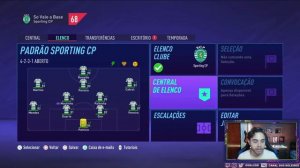 SÓ VALE JOGADOR DA BASE DO SPORTING!! MODO CARREIRA FIFA 21