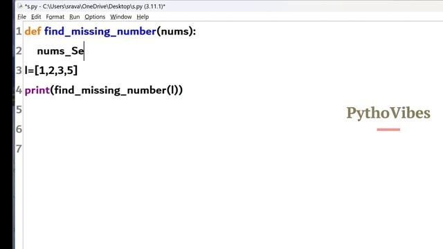 Find Missing Number In a Sorted List | #array | #python #coding #programming #interview #question