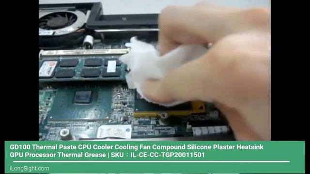 GD100 Thermal Paste CPU Cooler Cooling Fan Compound Silicone Plaster - iLongSight.com смотреть онлайн