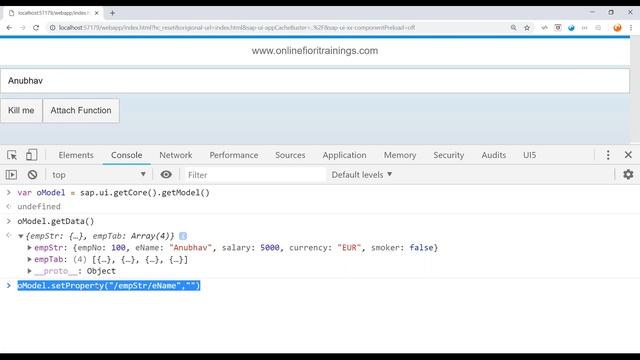 16 JSON Binding | SAP UI5 смотреть онлайн