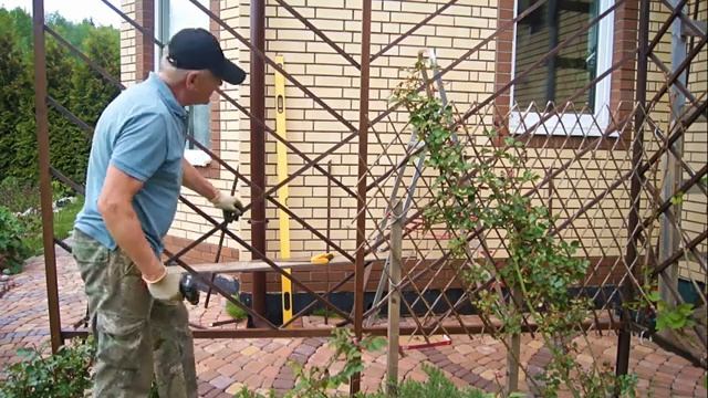 Пергола делаем своими руками