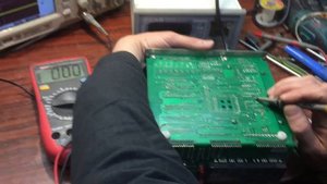 Ремонт весового индикатора CAS CI-6000A.