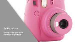 FujiFilm Instax Mini 9 Instant Camera - Flamingo Pink | Product Overview | Currys PC World