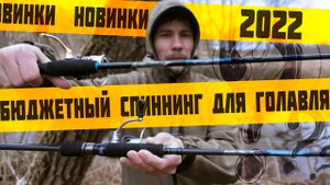 НОВИНКИ 2022 ? БЮДЖЕТНЫЙ СПИННИНГ для ЛОВЛИ ГОЛАВЛЯ