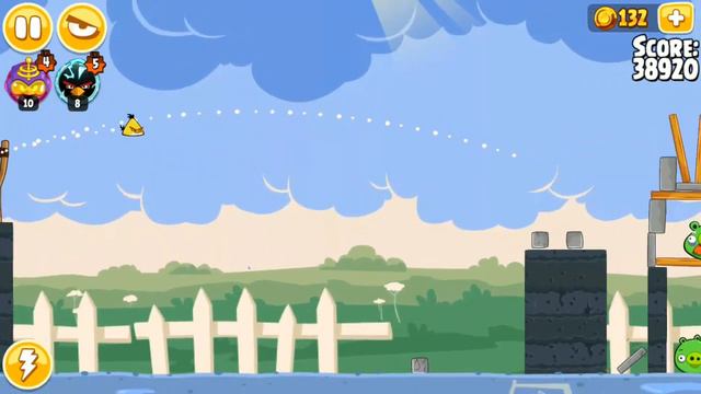 Angry Birds Seasons - Back to School - Level 1-14 - 115,410 - World Record! смотреть онлайн