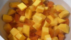 Кисель из тыквы с курагой