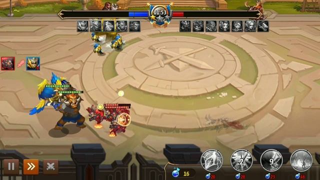 Королевская тренировка Боевая подготовка 4. Гайд прохождение арены в игре Heroes Era Of Chaos Arena